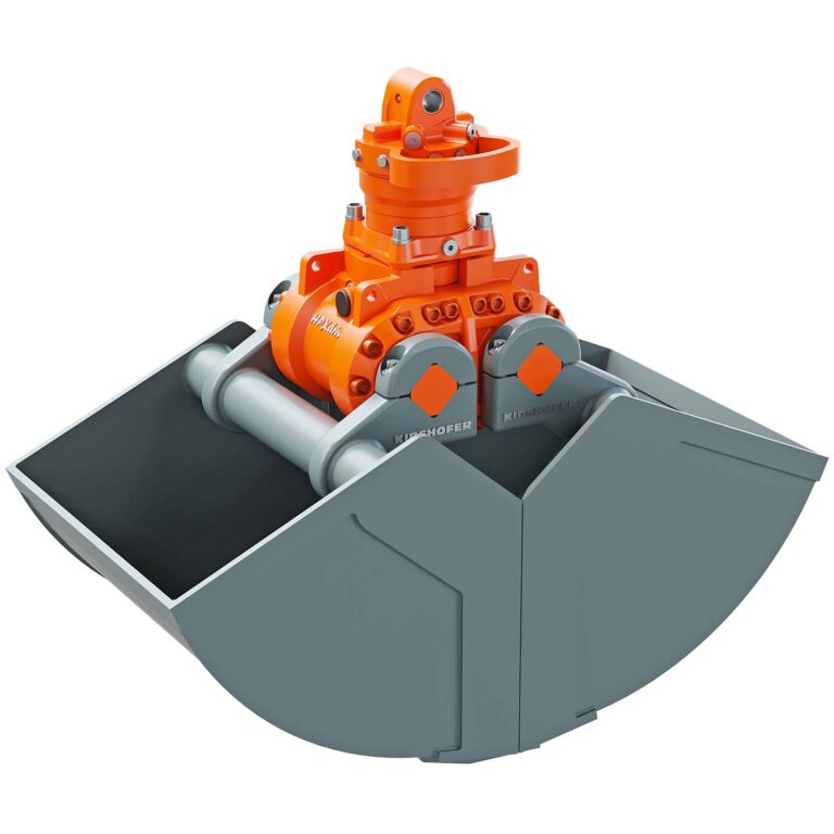 Clamshell Ripper Bucket Clamshell Buckets with HPXdrive for Excavator | OSC Manufacturing ...
