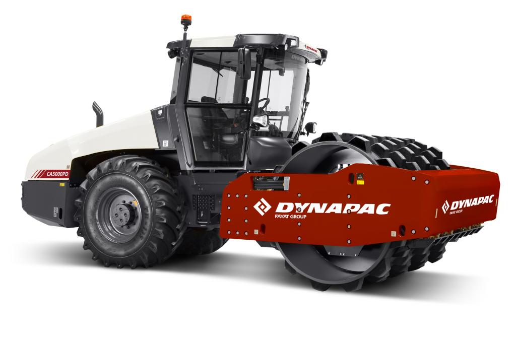 Dynapac CA5000PD Oscillating Roller - Heavy-duty compaction for construction and paving projects.