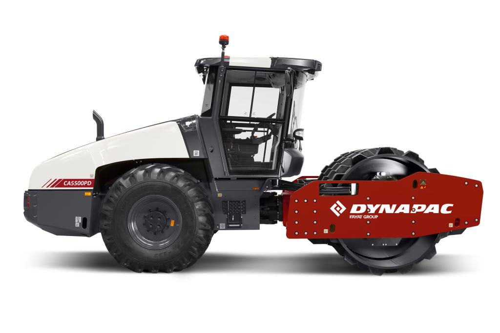 Dynapac CA5500PD soil compactor for efficient road construction and soil stabilization by OSC Equipment.