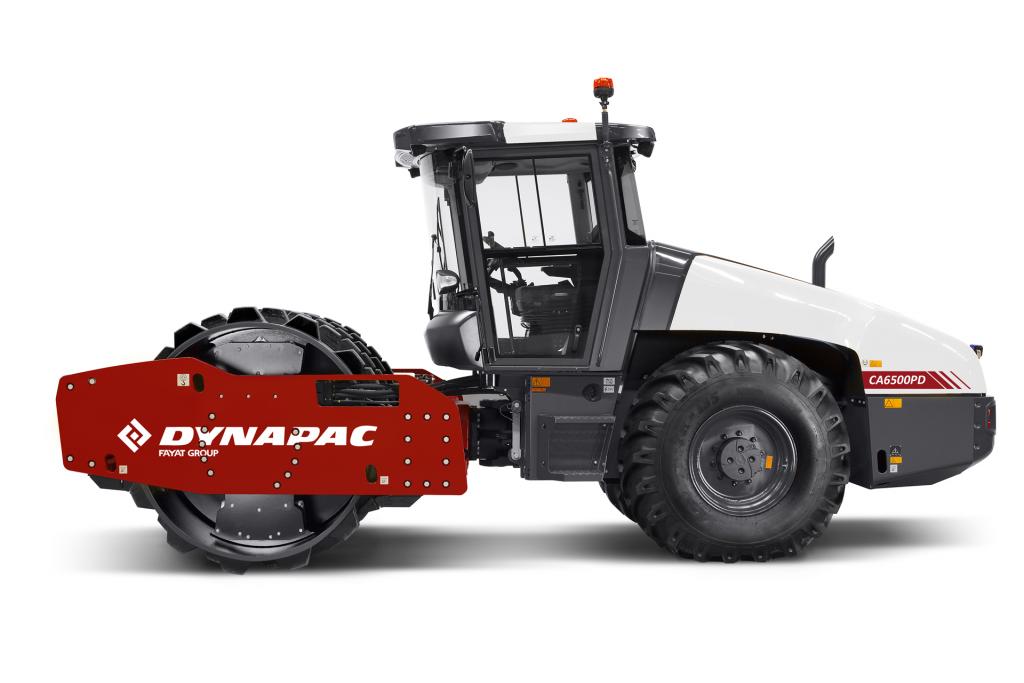 Dynapac CA6500PD soil compactor from OSC, ideal for heavy-duty construction and roadwork projects.