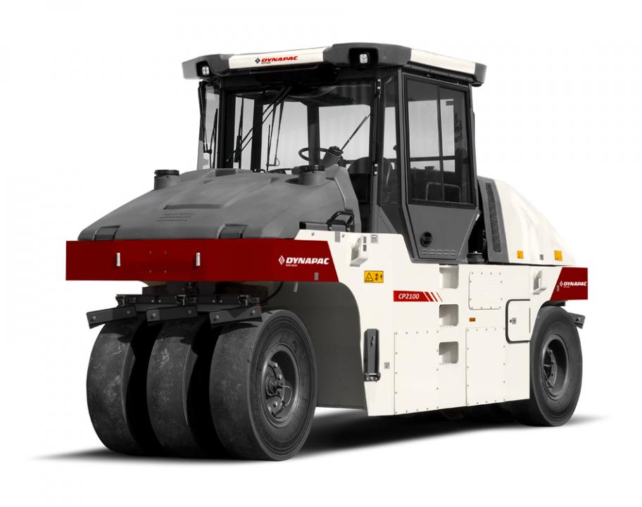 DYNAPAC CP2100 pneumatic asphalt roller for effective road compaction by OSC Equipment.