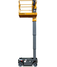 Starex vertical mast lift for efficient height access, ideal for construction and maintenance tasks by OSC Equipment.